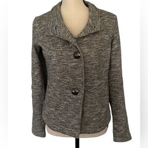 Cabi style 598 gray jacket 2 buttons